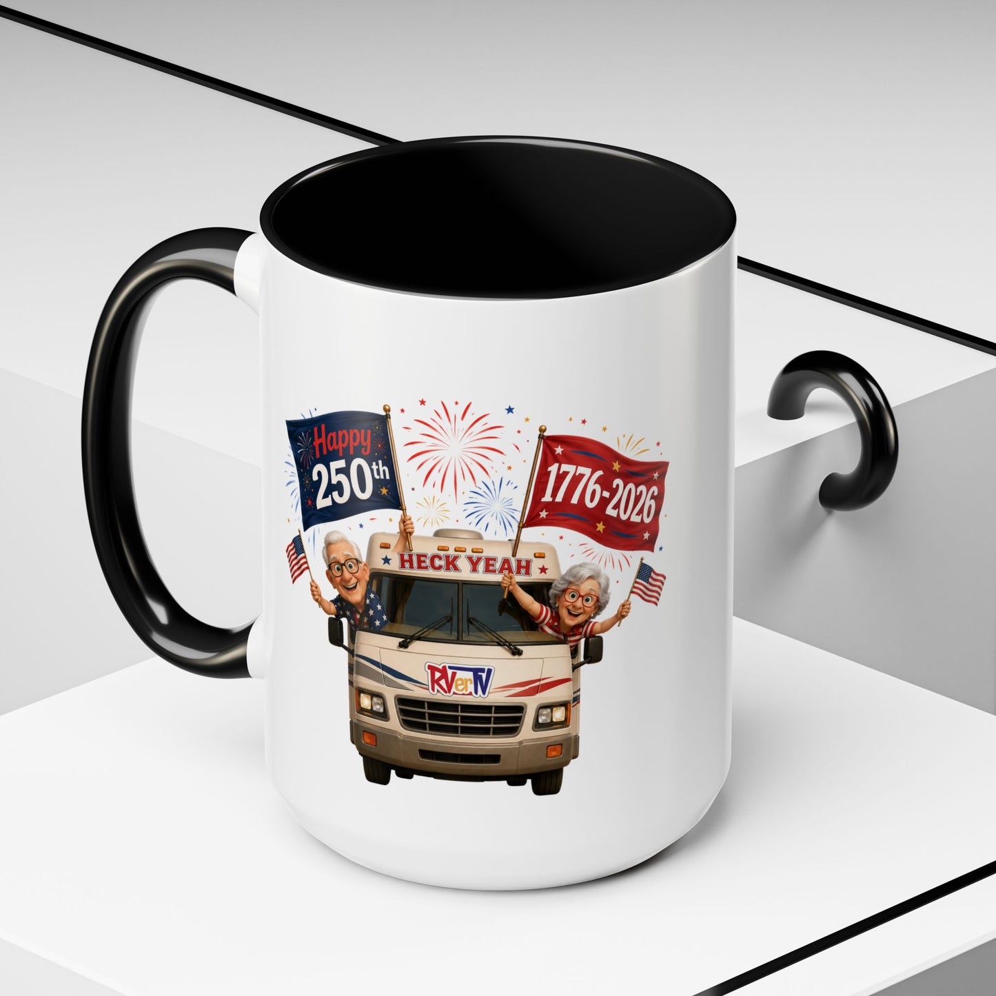 Semiquincentennial RVerTV Commemorative Coffee Mug