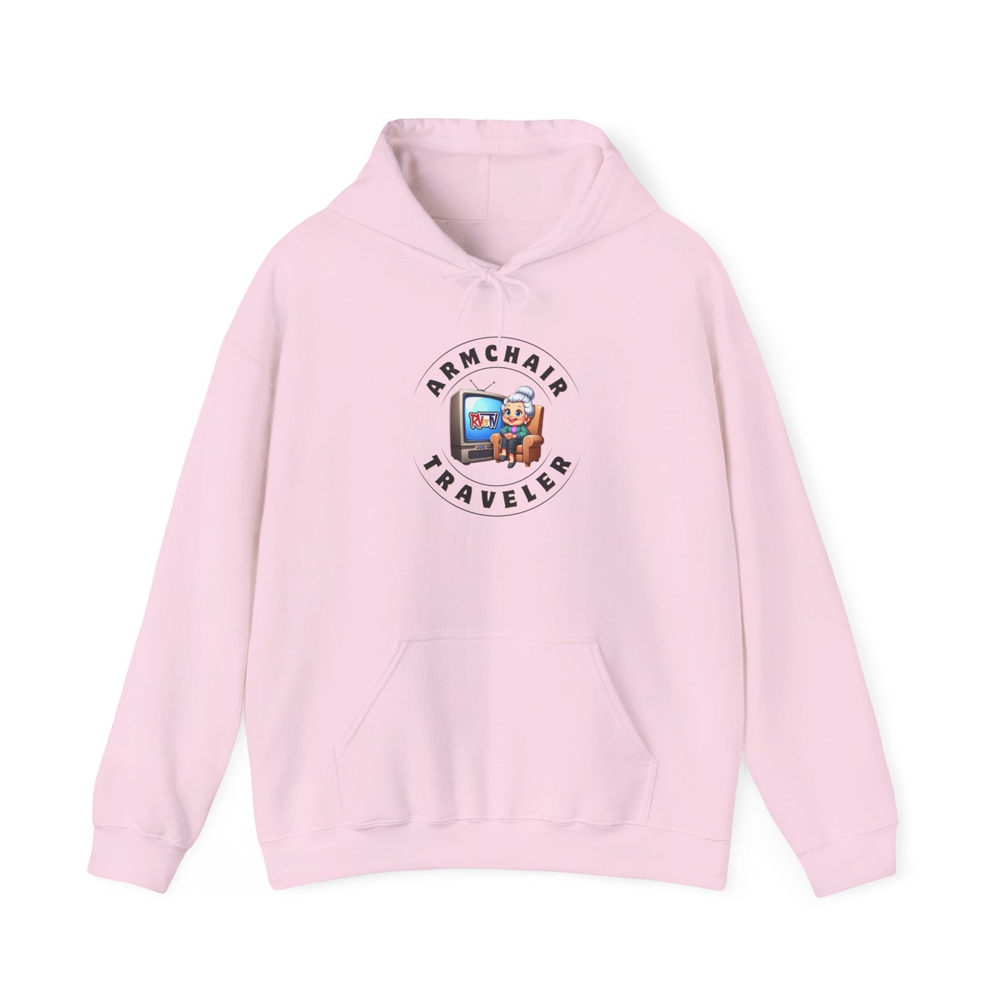Armchair Traveler Grannie - Hoodie Sweatshirt (new design)