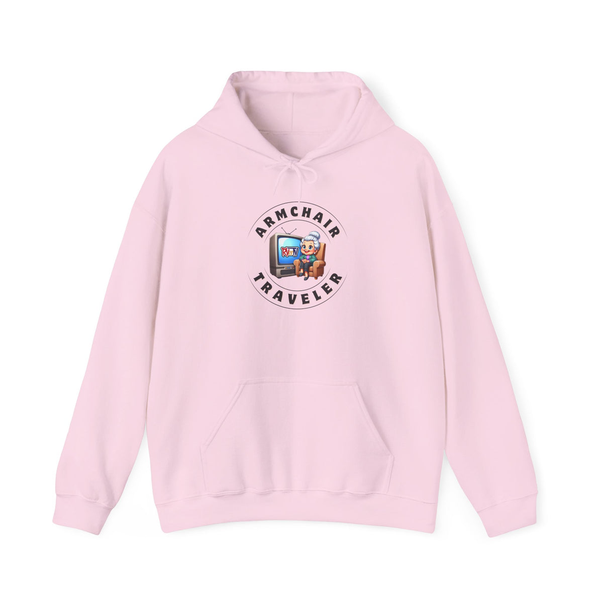 Armchair Traveler Grannie - Hoodie Sweatshirt (new design)