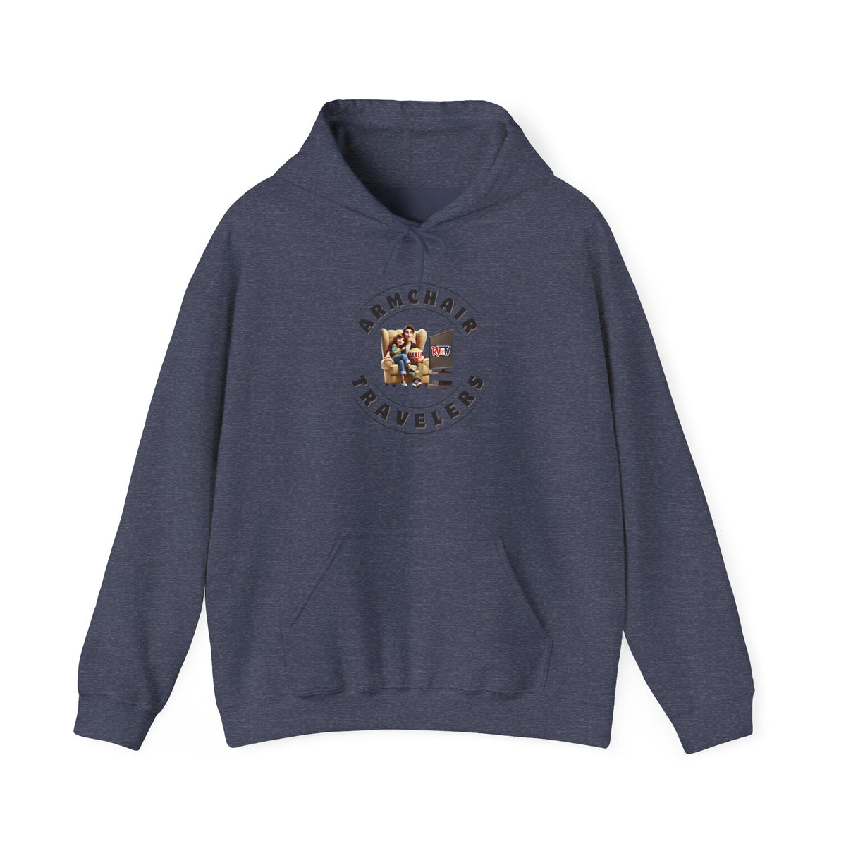 Armchair Traveler Partners -  Hooded Sweatshirt (new design)
