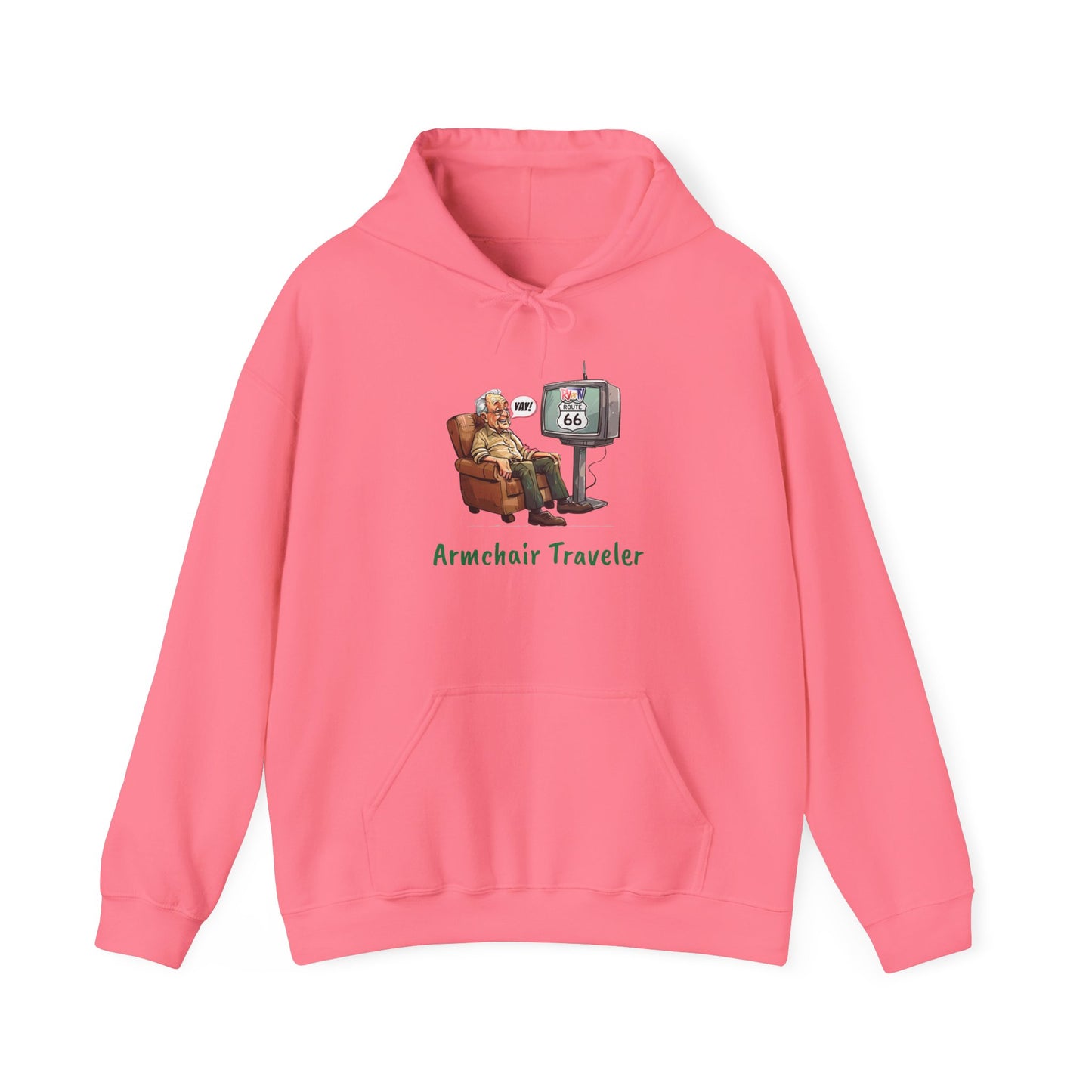 Armchair Traveler Grandpa - Sweatshirt Hoodie