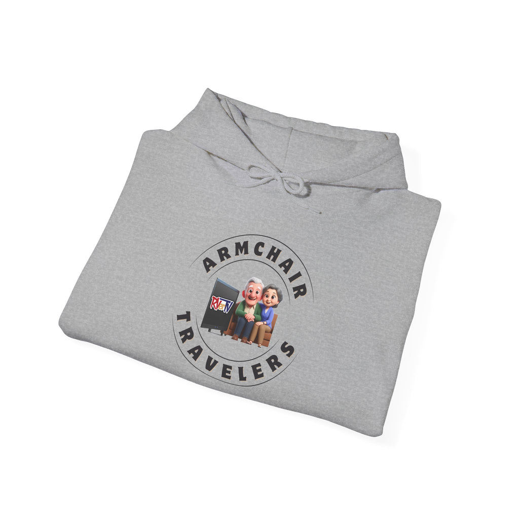 Armchair Travelers Couple - Sweatshirt Hoodie (new design)