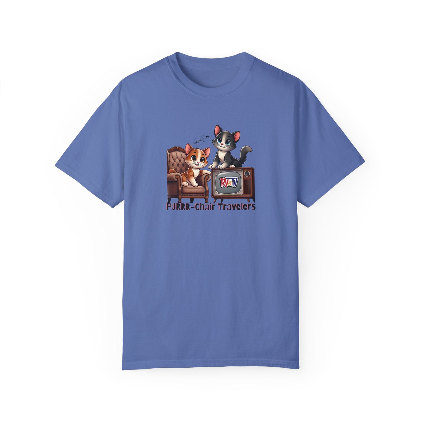 Purrr-Chair Travelers - T-shirt