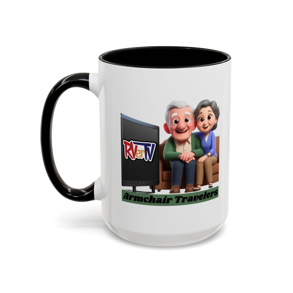 Armchair Travelers Couple - Coffee Mug