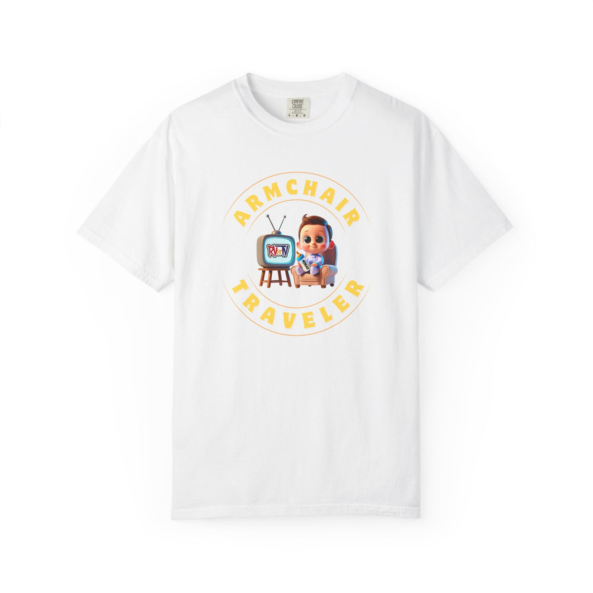 Armchair Traveler Baby - T-shirt (new design)