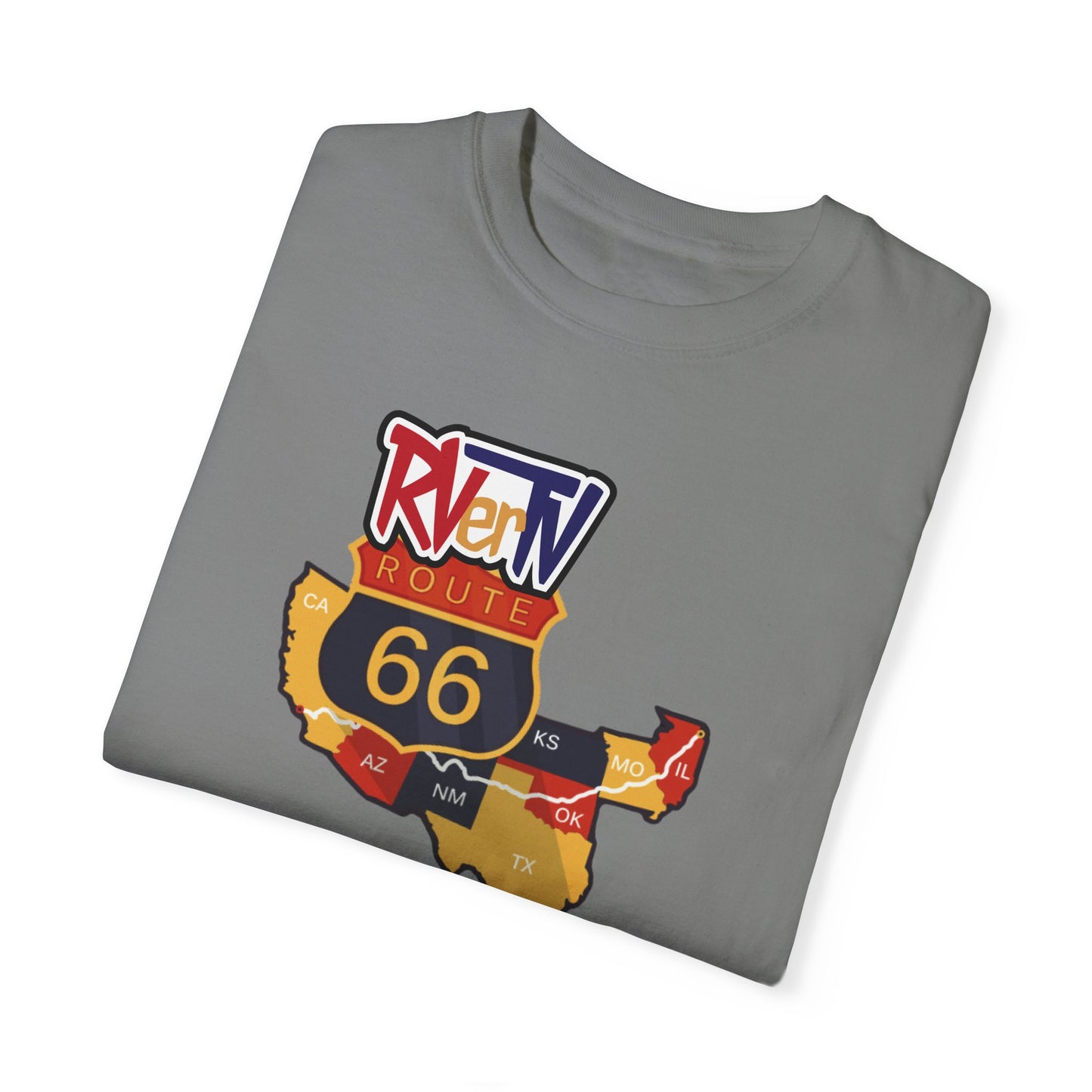 Route 66 Map -T-shirt