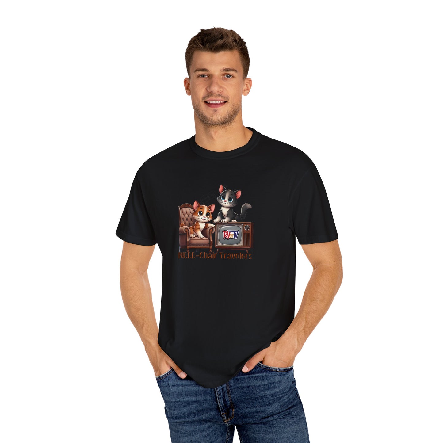 Purrr-Chair Travelers - T-shirt