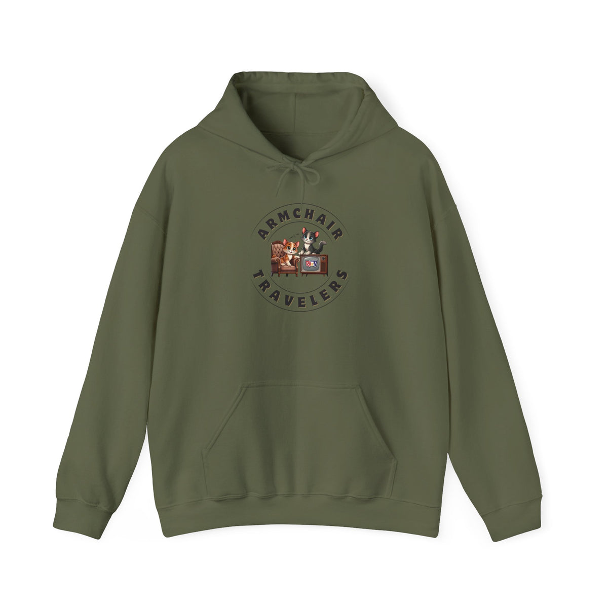 Purrr-chair Travelers - Hooded Sweatshirt (new design)