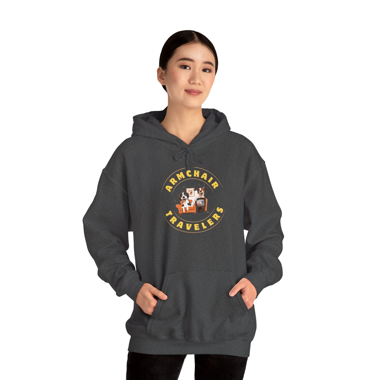 Furchair Travelers - Hooded Sweatshirt (5 dark colors)