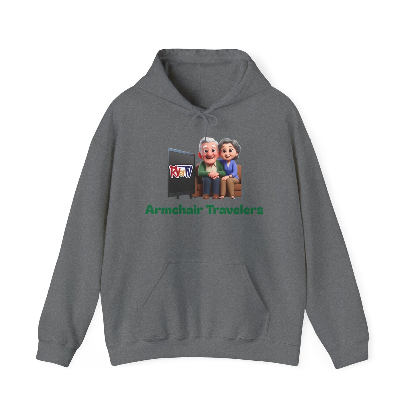 Armchair Travelers Couple - Sweatshirt Hoodie