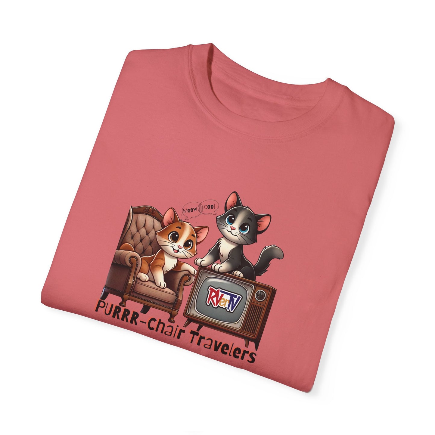 Purrr-Chair Travelers - T-shirt