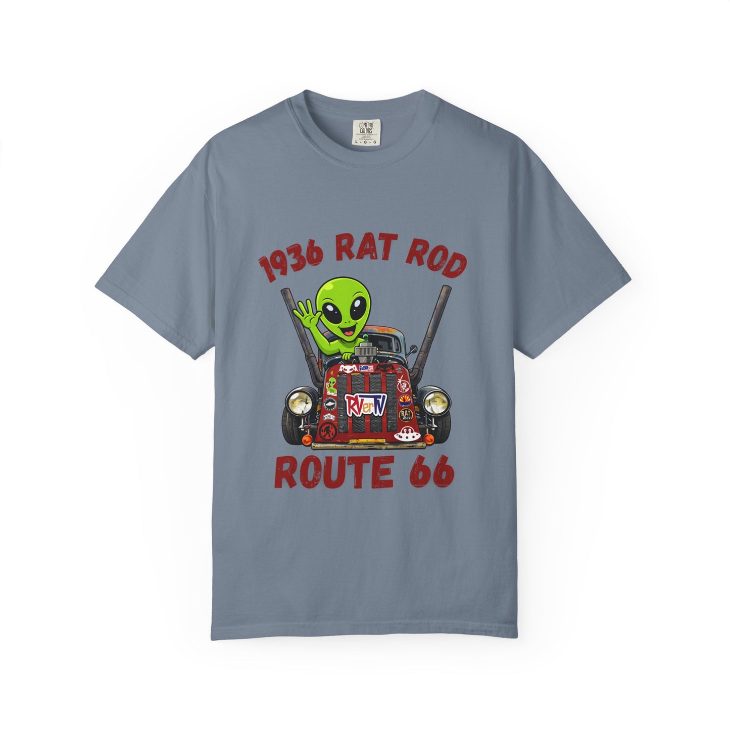 1936 Rat-Rod Route 66 - T-Shirt