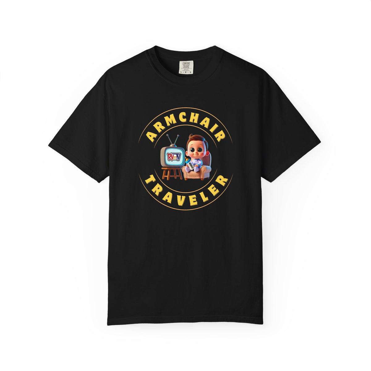 Armchair Traveler Baby - T-shirt (new design)
