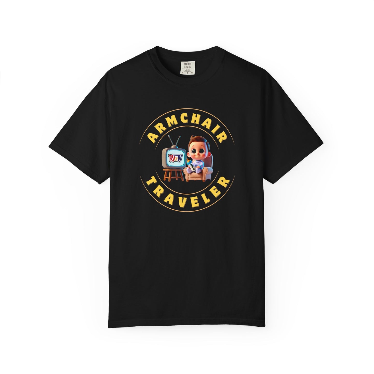Armchair Traveler Baby - T-shirt (new design)
