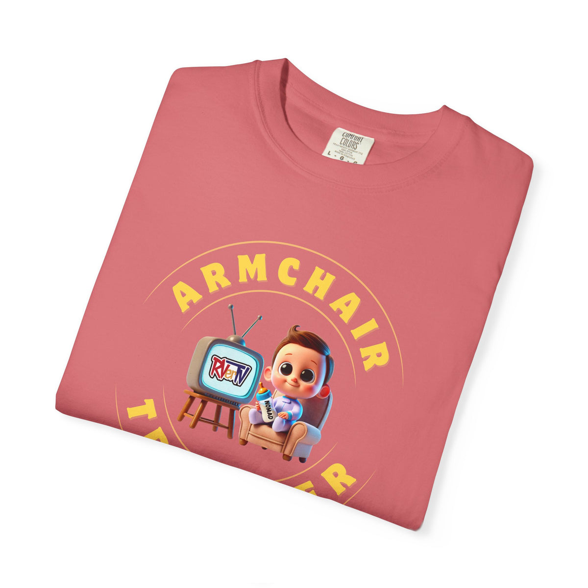 Armchair Traveler Baby - T-shirt (new design)