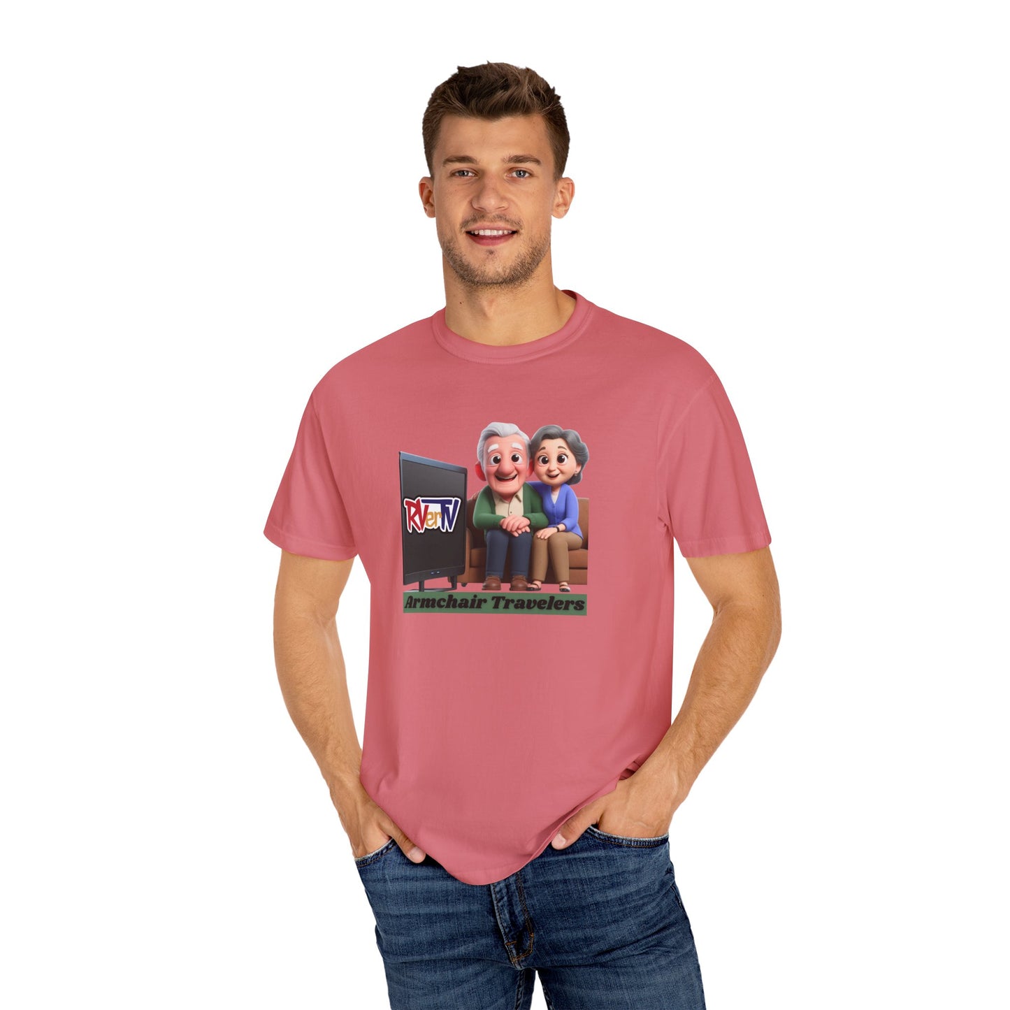 Armchair Travelers Couple - T-shirt