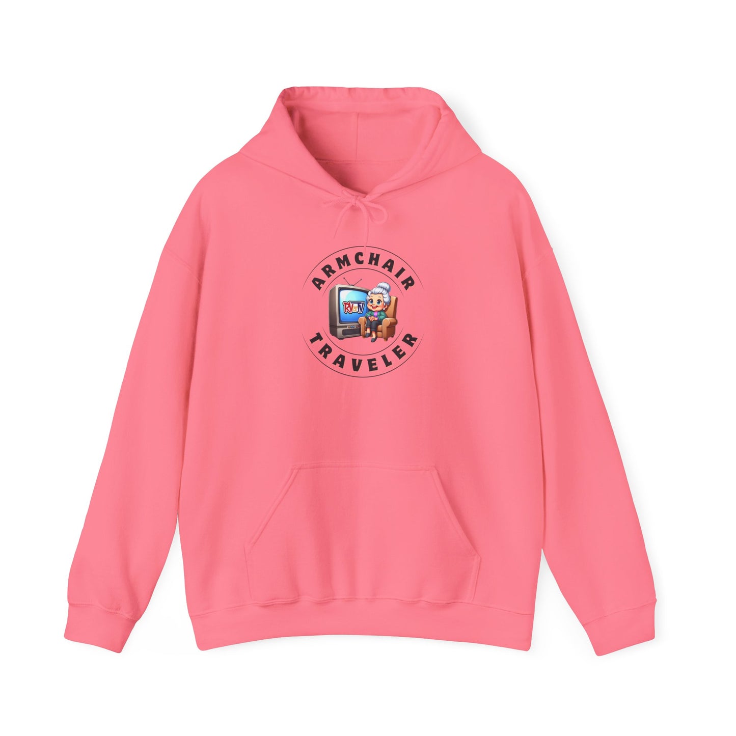 Armchair Traveler Grannie - Hoodie Sweatshirt (new design)