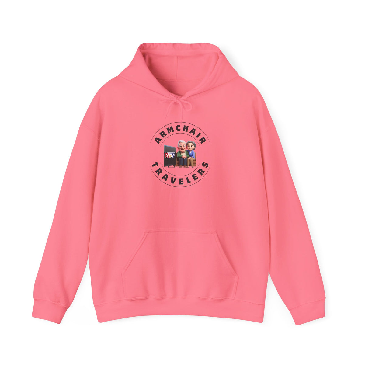 Armchair Travelers Couple - Sweatshirt Hoodie (new design)