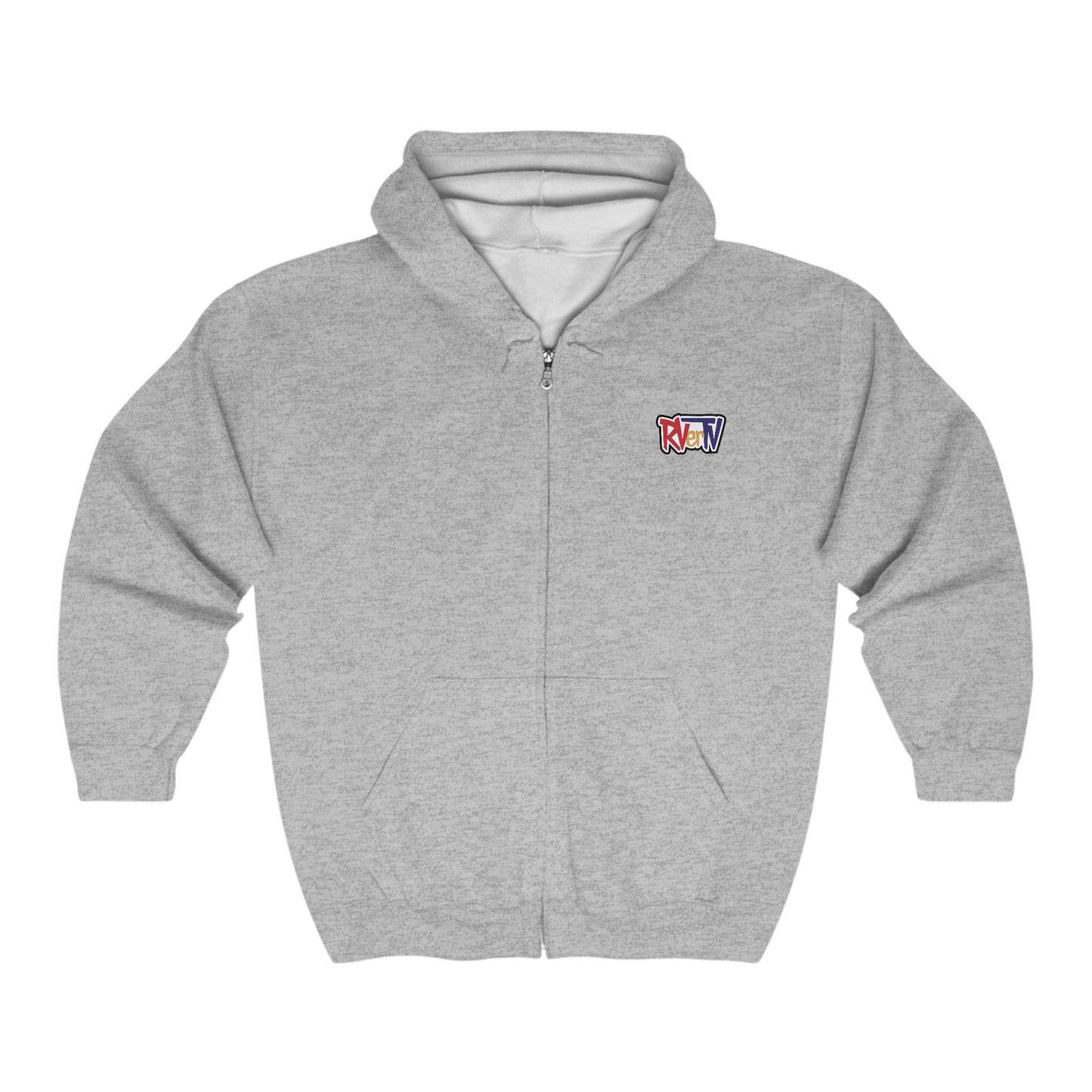 Check It Out (on back) - Full Zip Hooded Sweatshirt