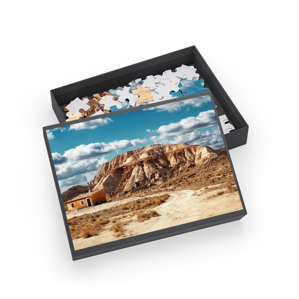 Shack by the Mountain Puzzle (96, 252, 500, 1000-Piece)
