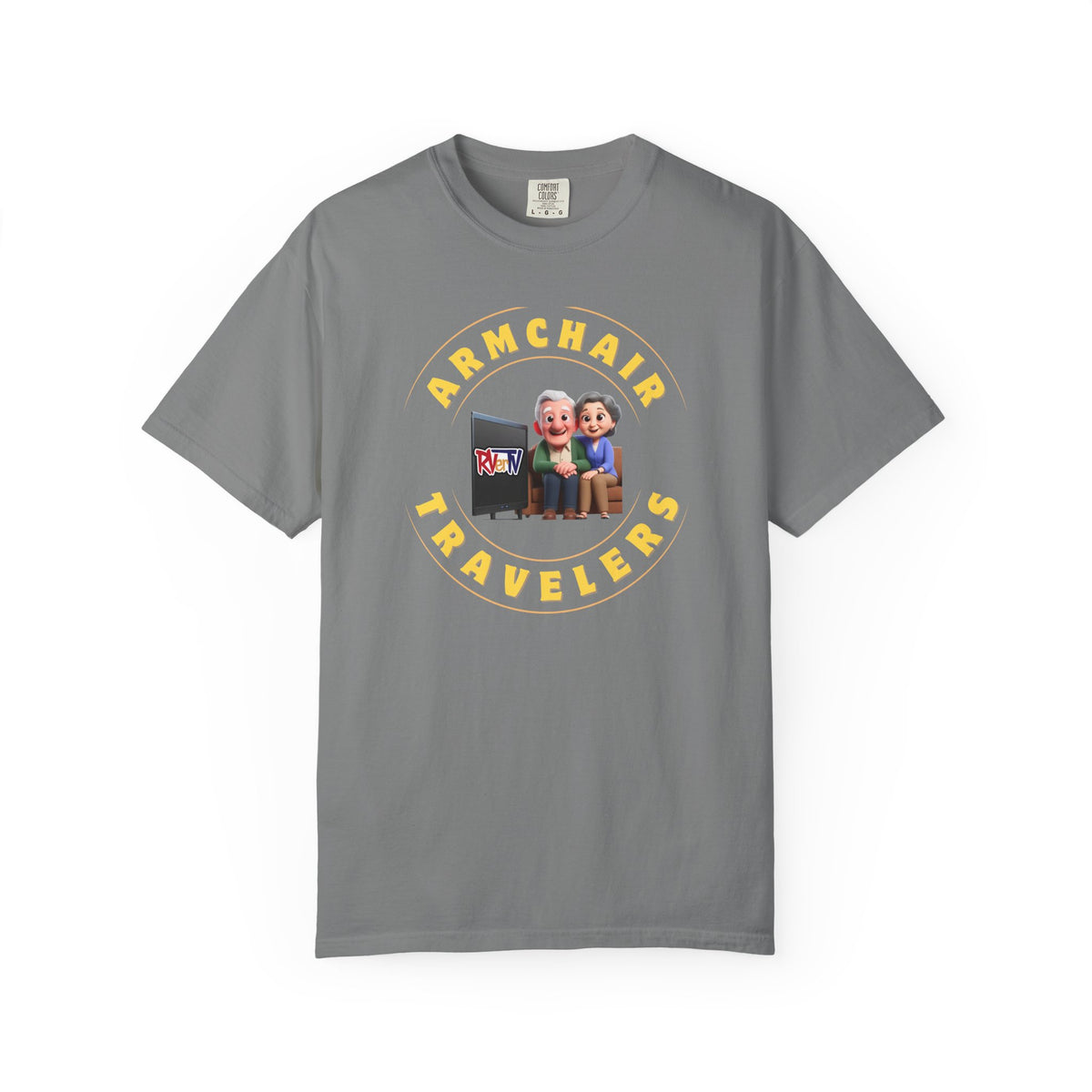 Armchair Travelers Couple - T-shirt (new design)