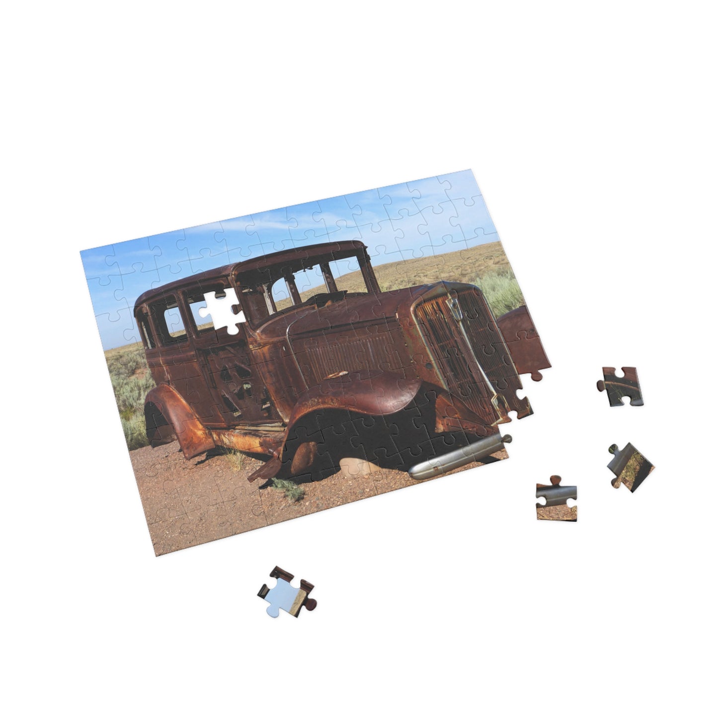 Old Car Puzzle (96, 252, 500, 1000-Piece)