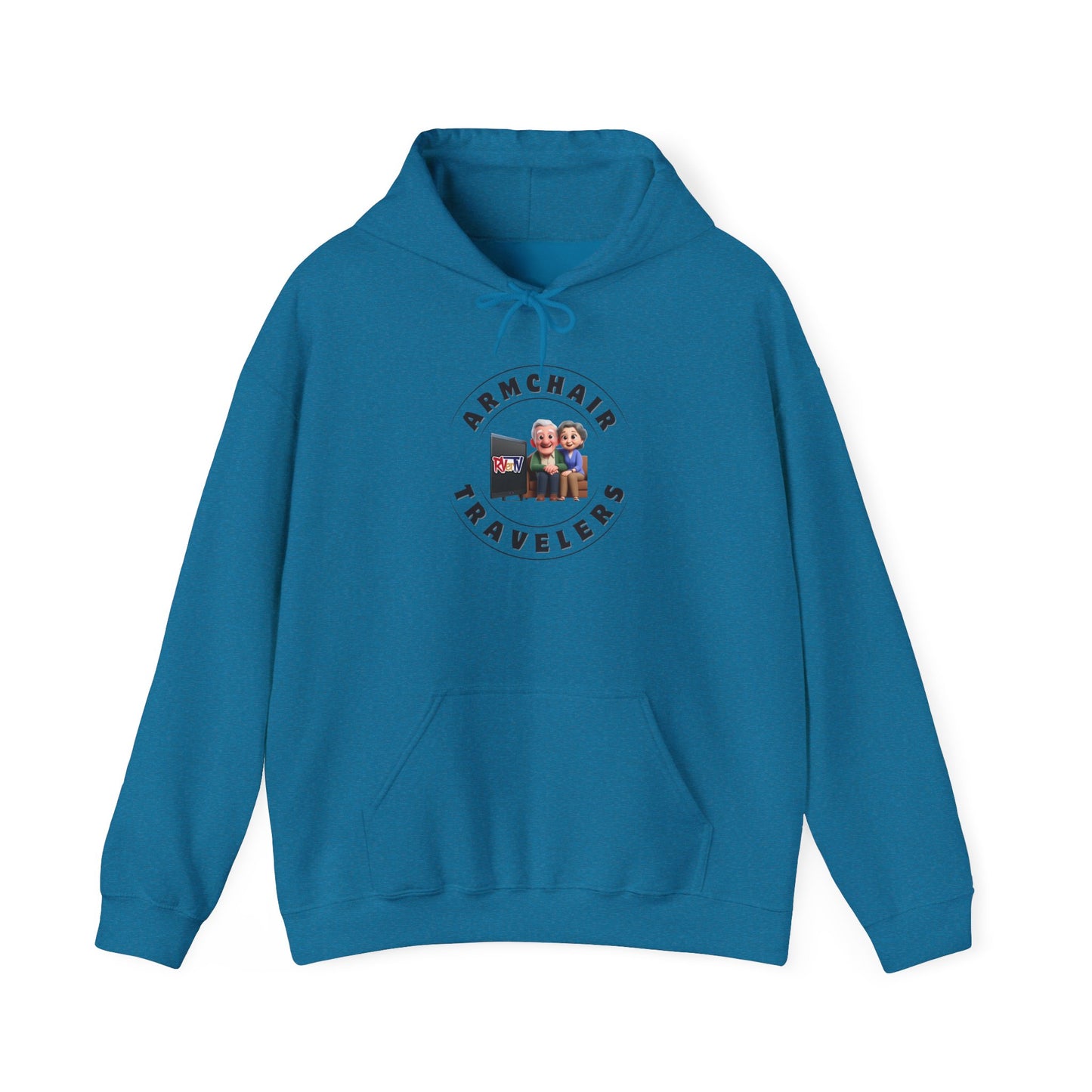 Armchair Travelers Couple - Sweatshirt Hoodie (new design)