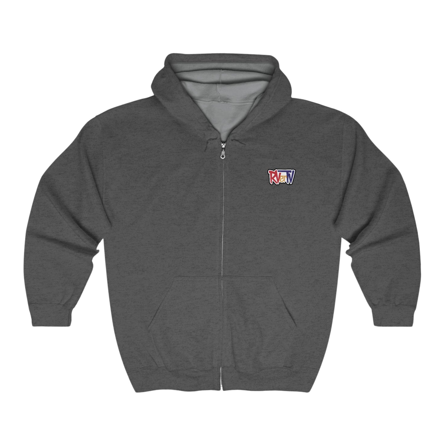 Check It Out (on back) - Full Zip Hooded Sweatshirt