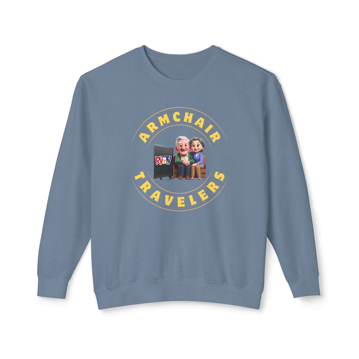Armchair Travelers Couple - Sweatshirt (new design)