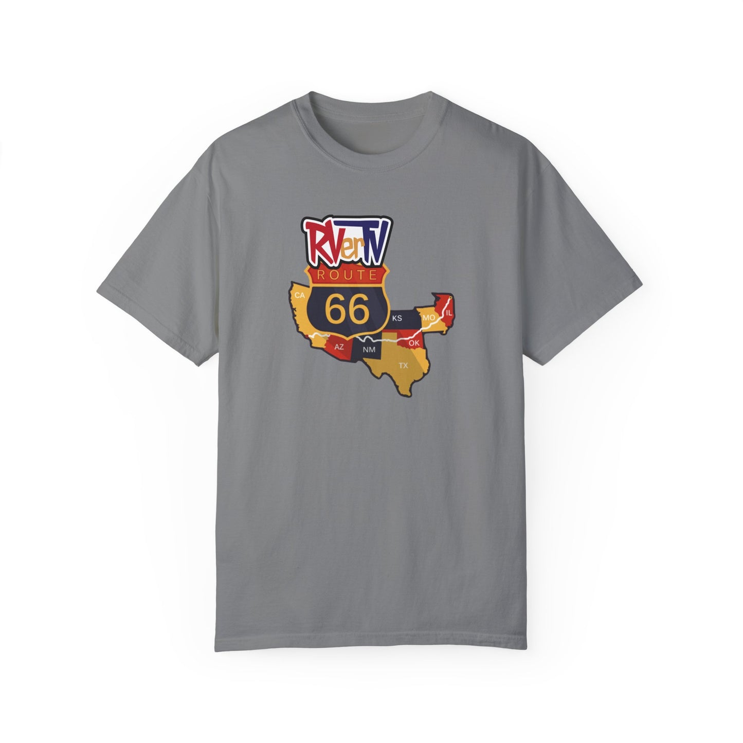 Route 66 Map -T-shirt