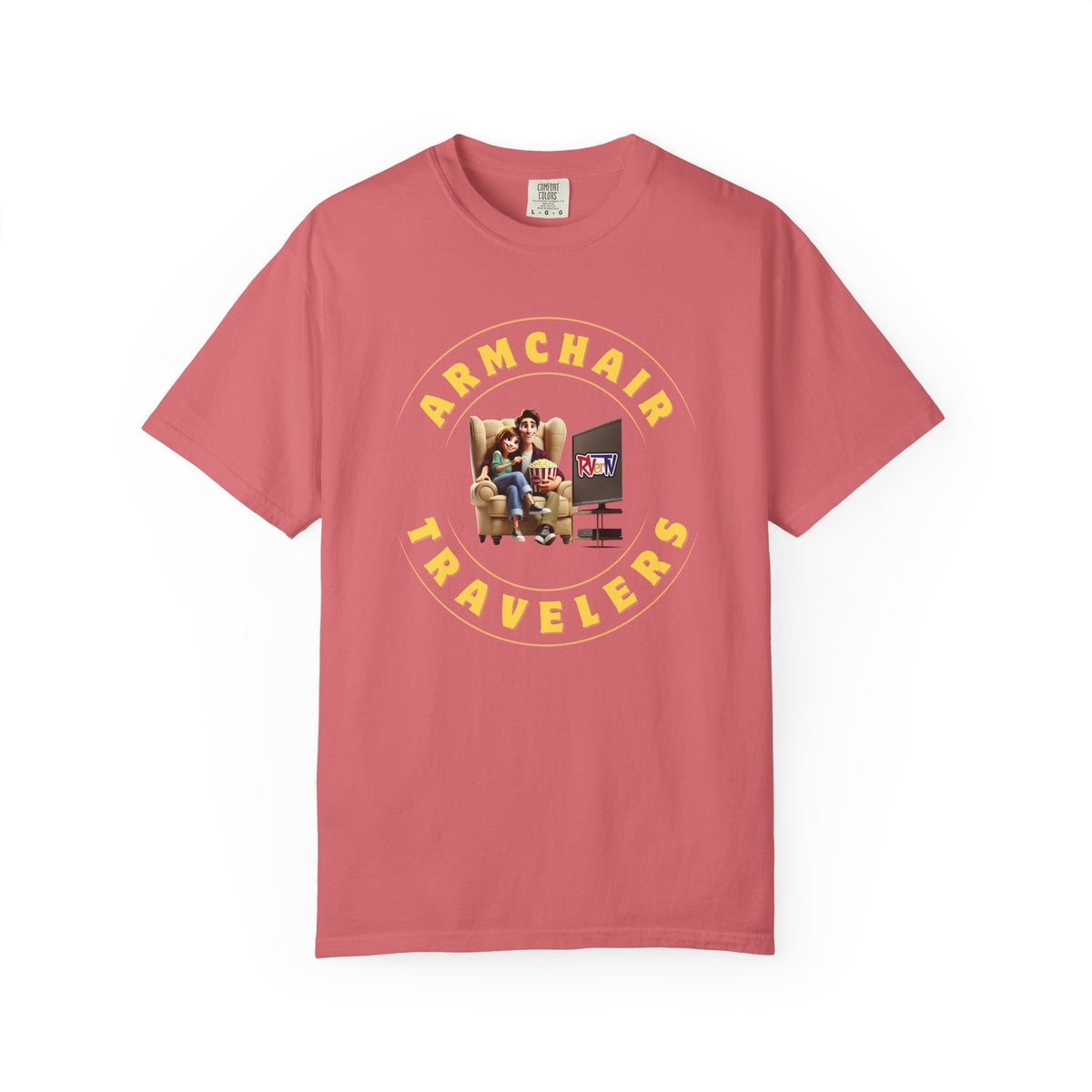Armchair Traveler Partners -T-shirt (new design)