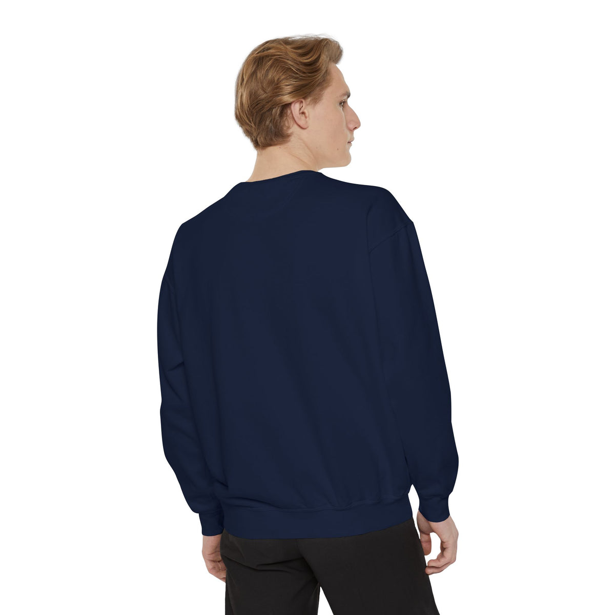 Armchair Traveler Grandpa Sweatshirt (original design)