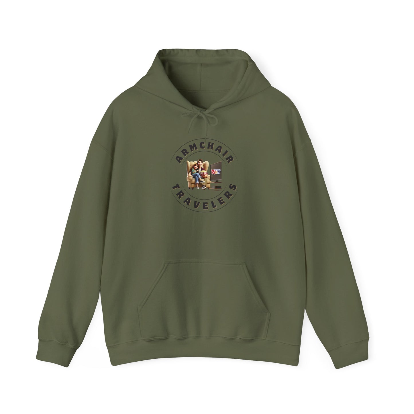 Armchair Traveler Partners -  Hooded Sweatshirt (new design)