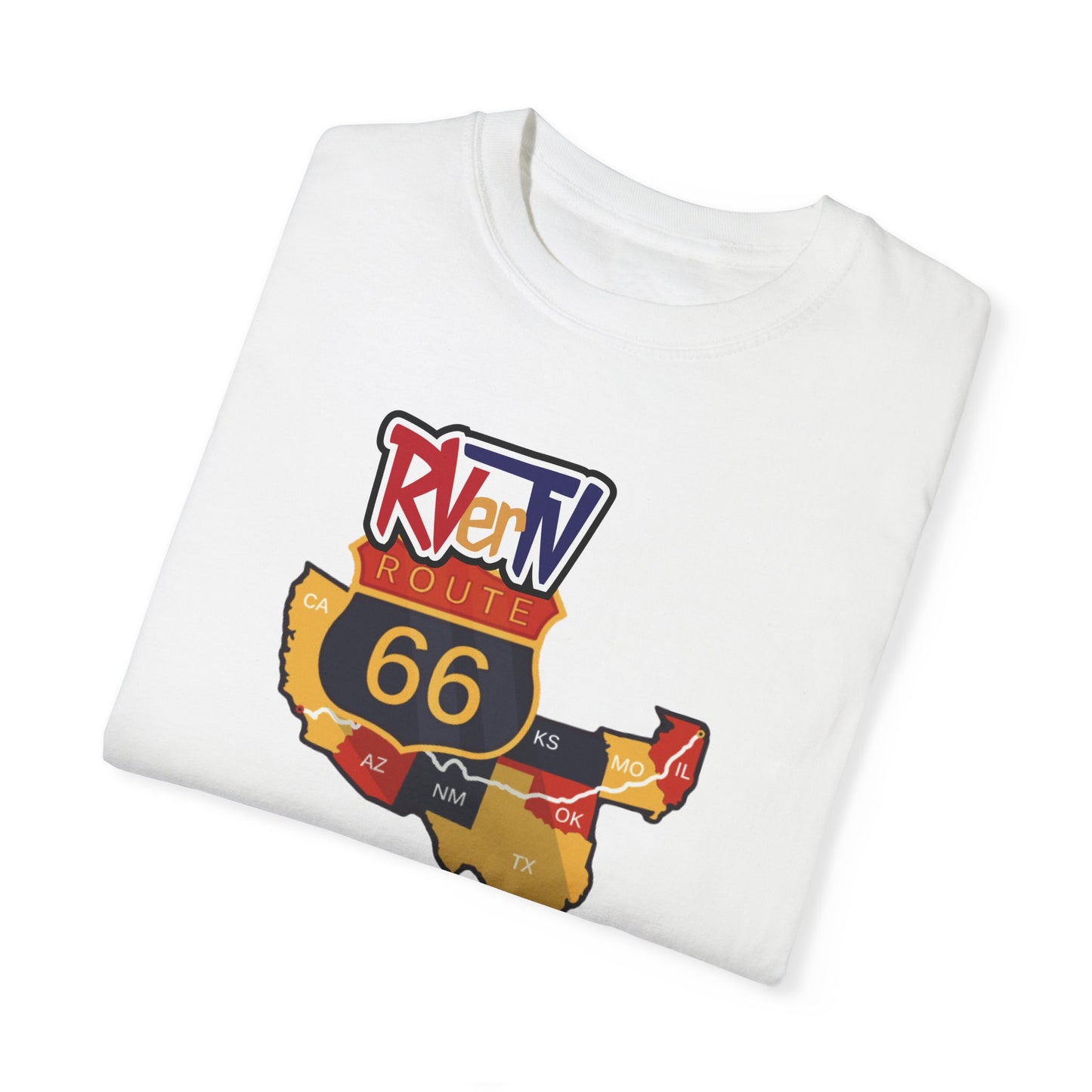 Route 66 Map -T-shirt