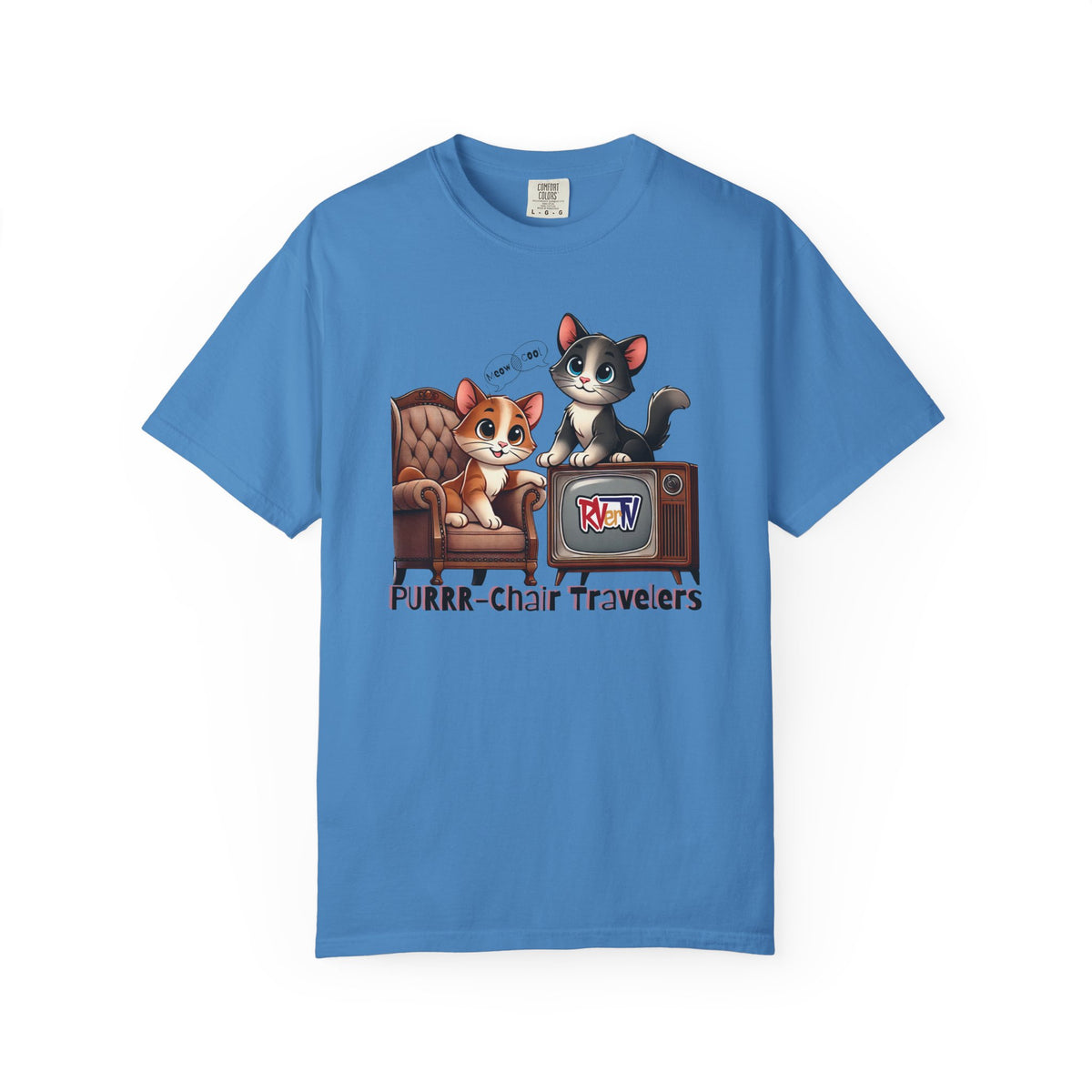 Purrr-Chair Travelers - T-shirt