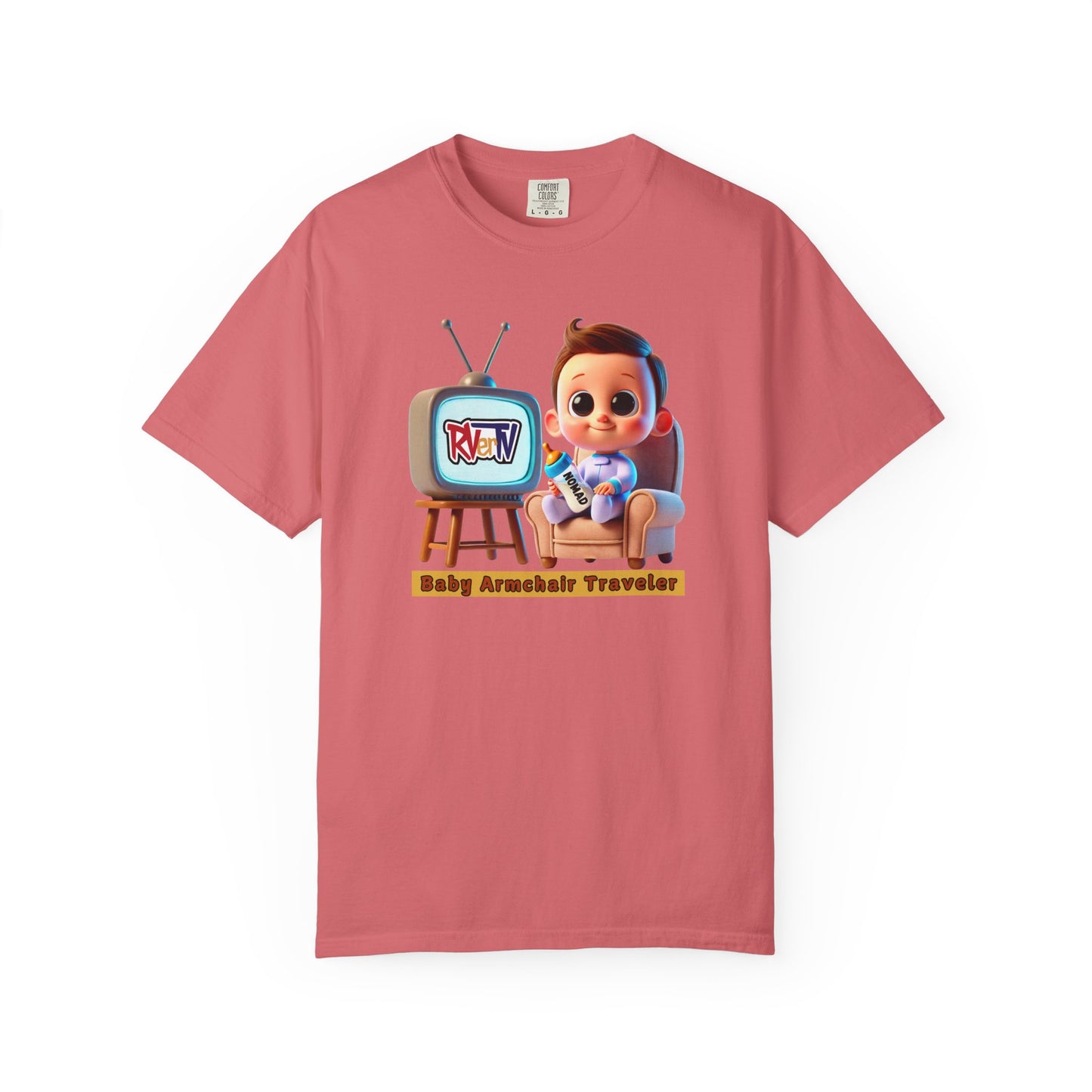 Armchair Traveler Baby - T-shirt (original design)
