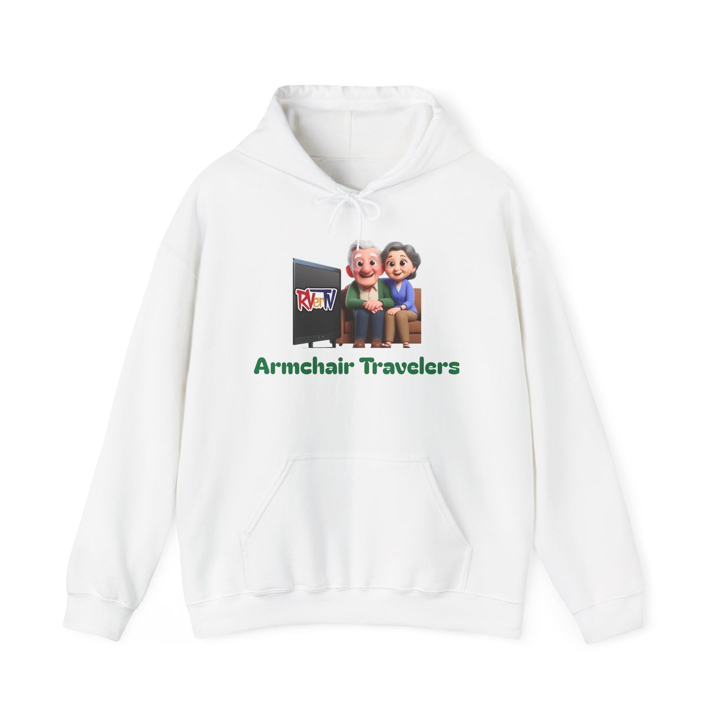 Armchair Travelers Couple - Sweatshirt Hoodie