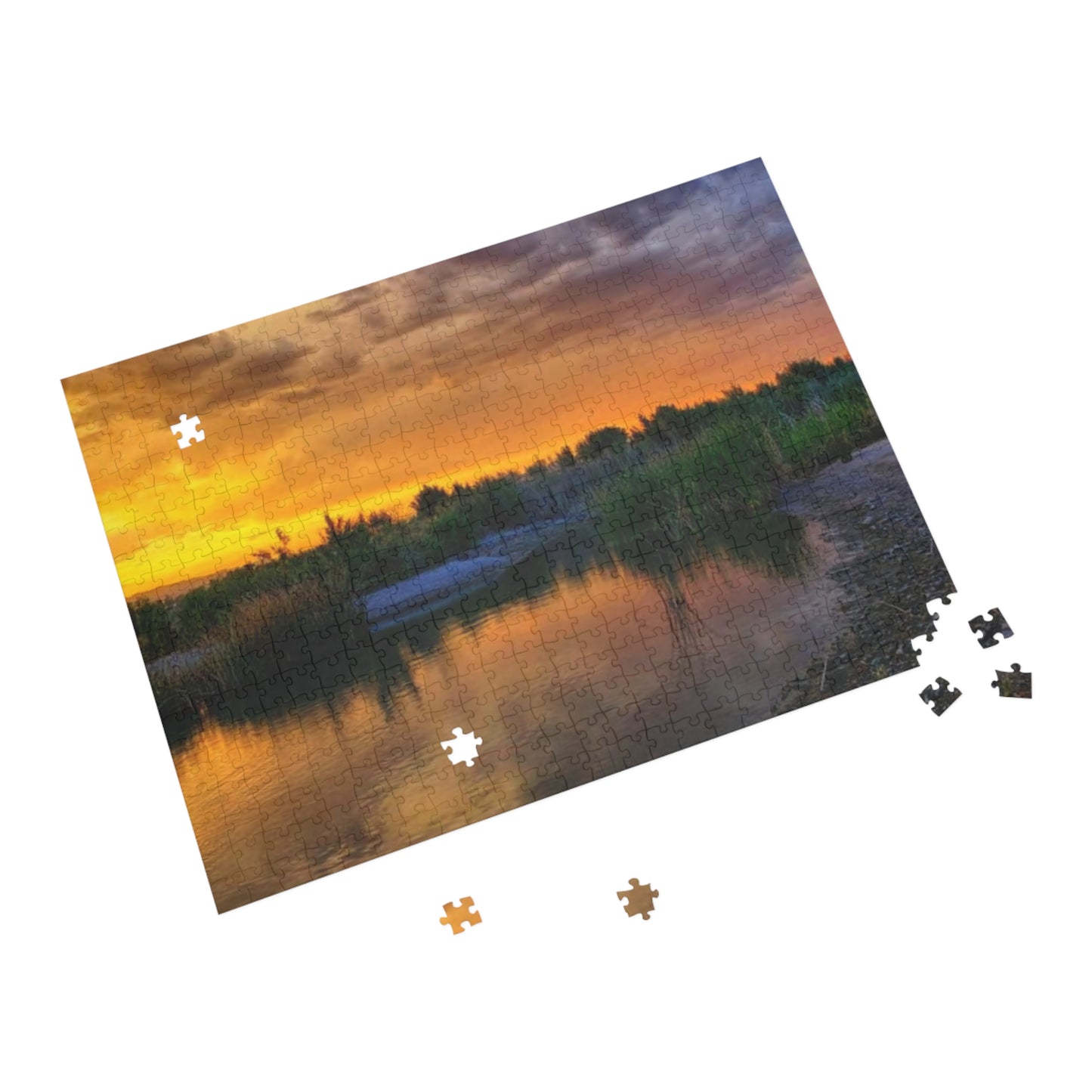 Pond Puzzle (96, 252, 500, 1000-Piece)