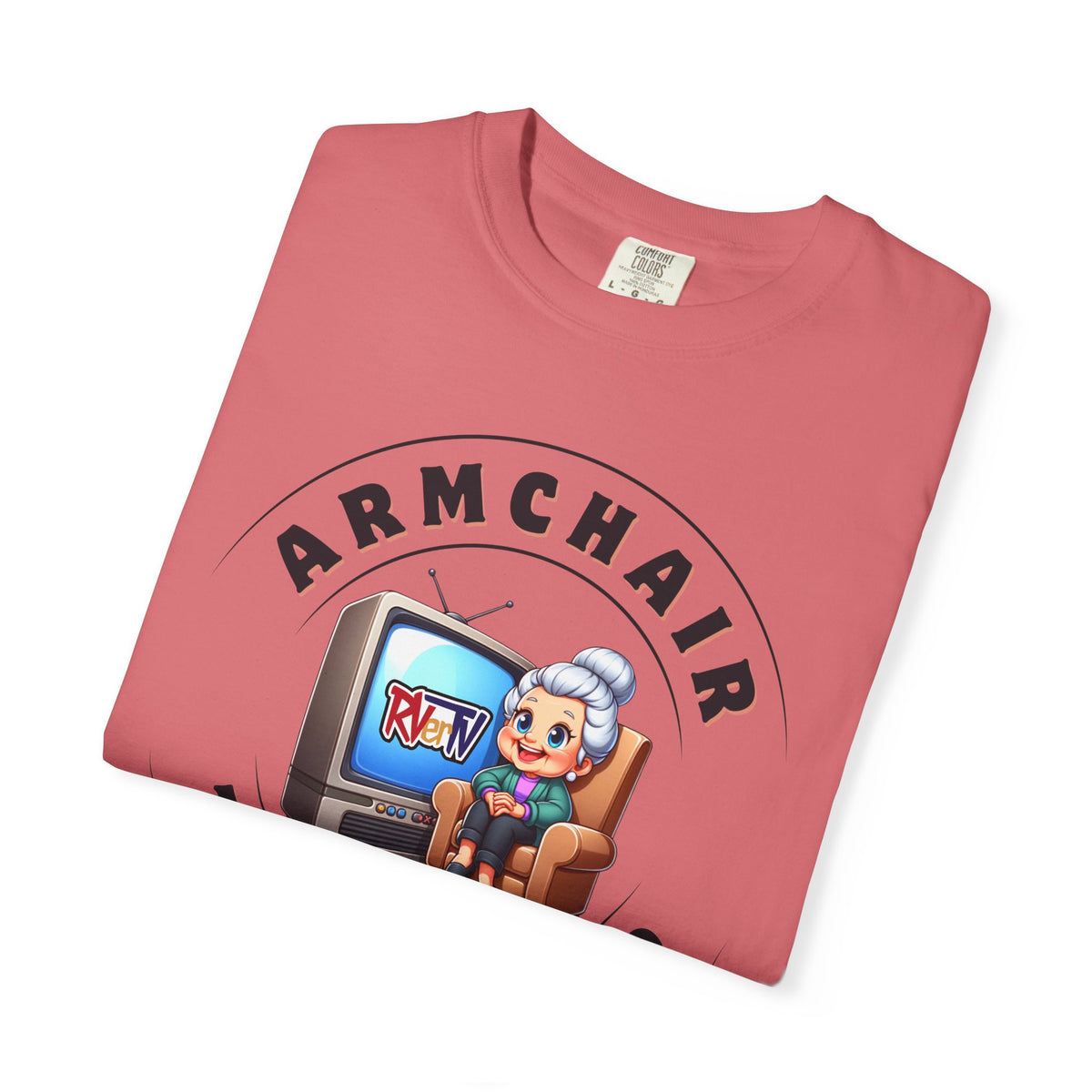 Armchair Traveler Grannie - T-shirt (new design)