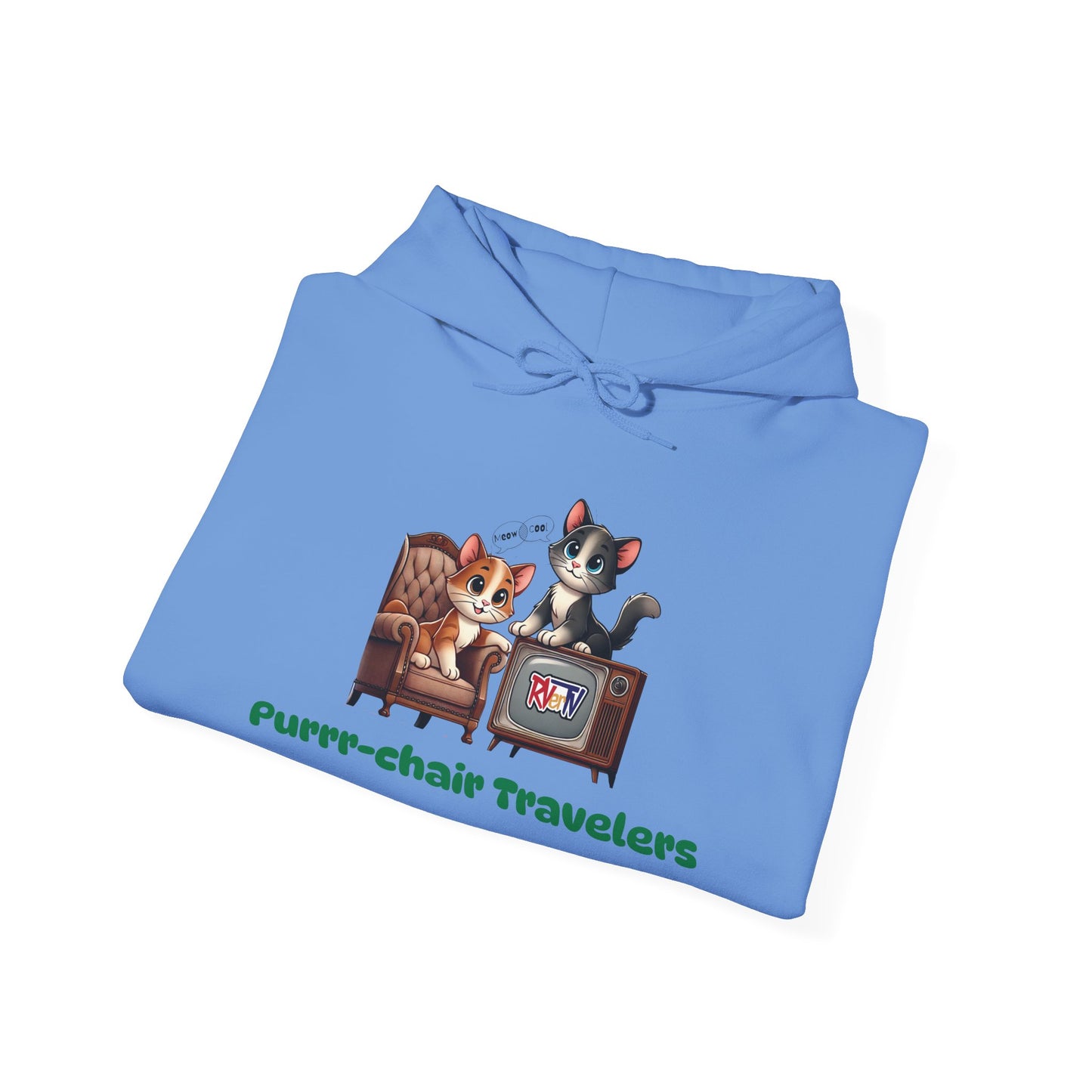 Purrr-chair Travelers - Hooded Sweatshirt