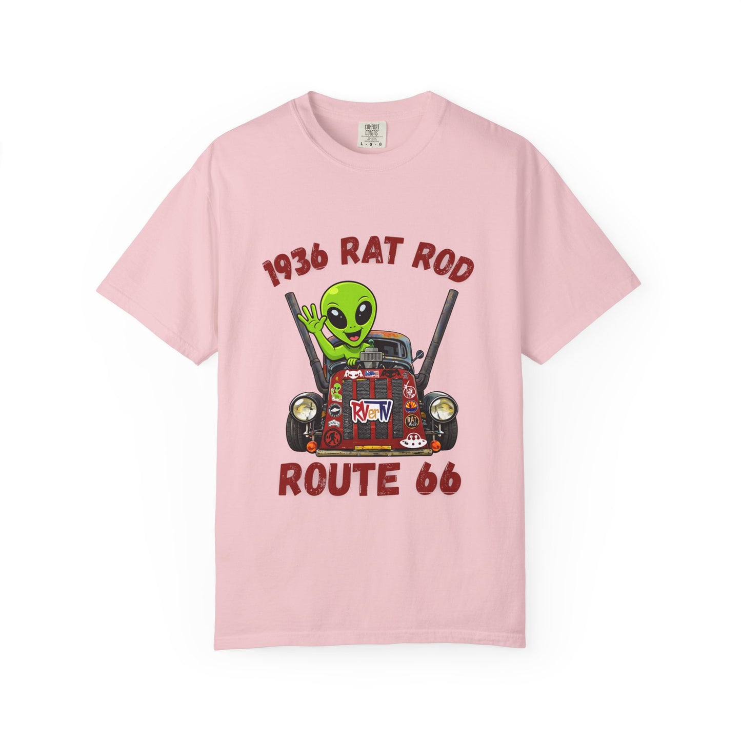 1936 Rat-Rod Route 66 - T-Shirt
