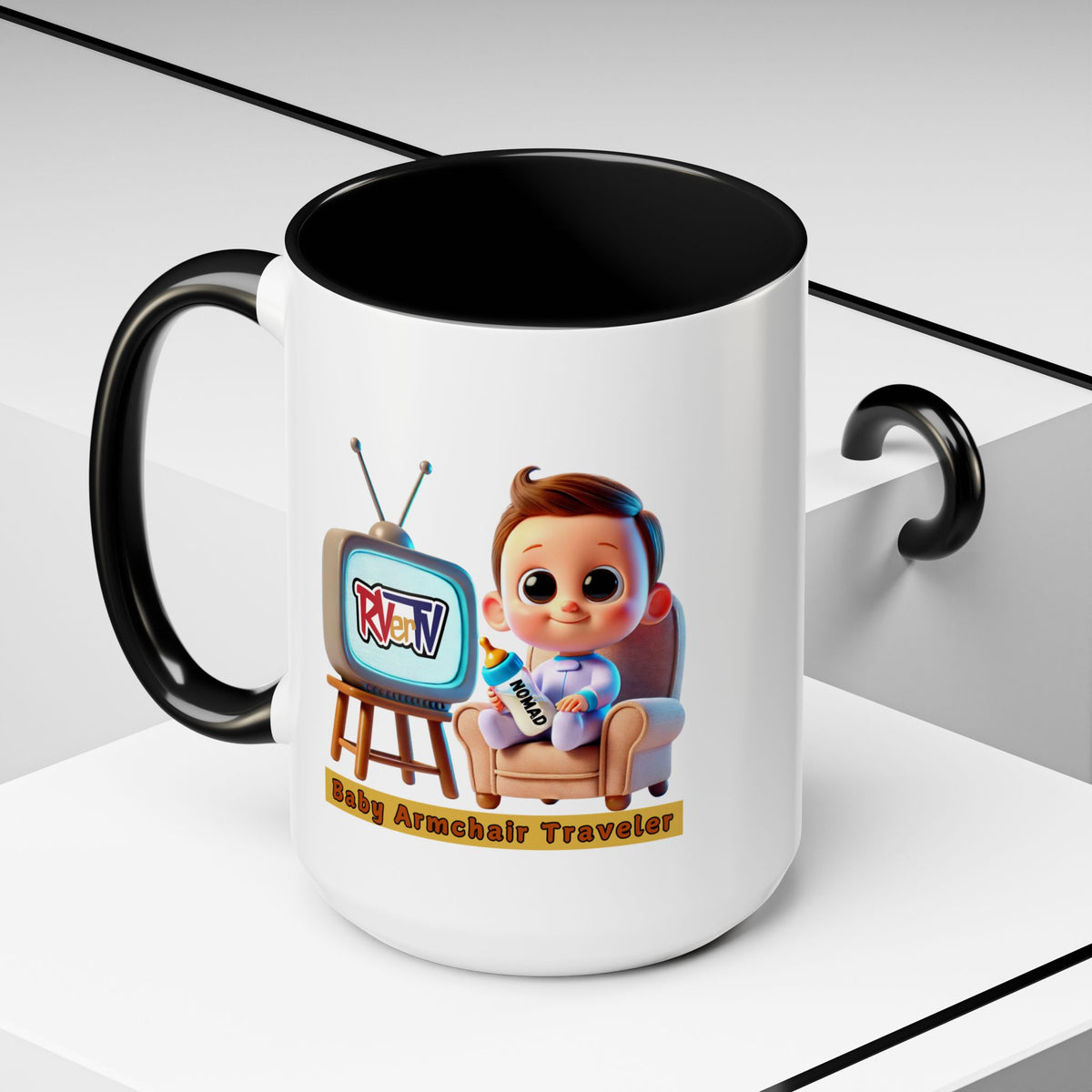 Baby Armchair Traveler - Coffee Mug