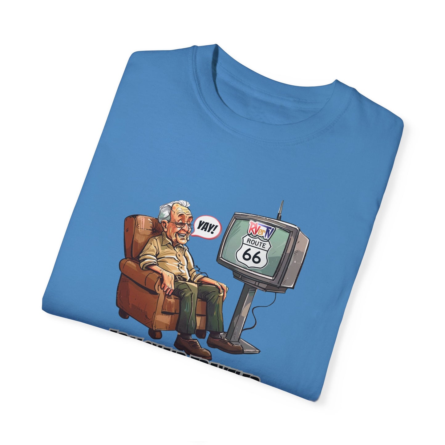 Armchair Traveler Grandpa - T-shirt