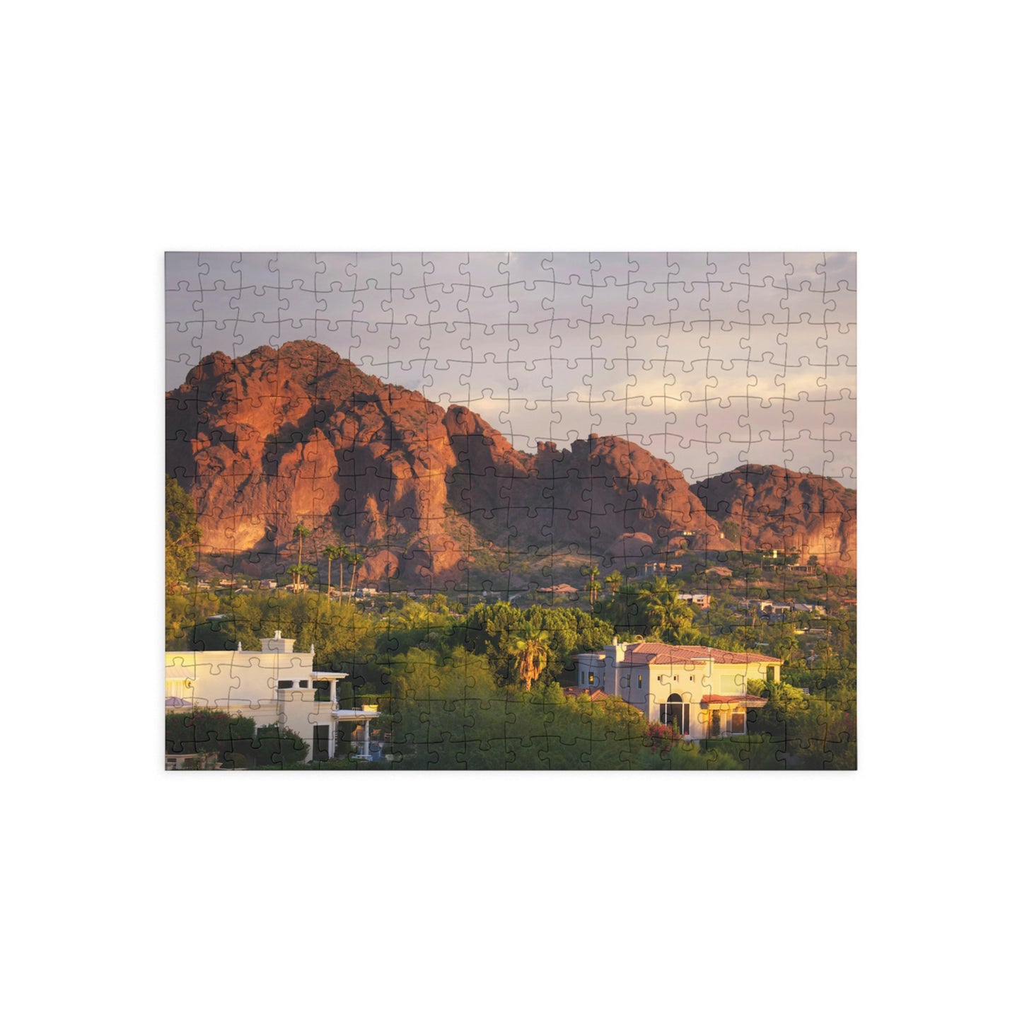 Homes in the Mountains Puzzle (96, 252, 500, 1000-Piece)