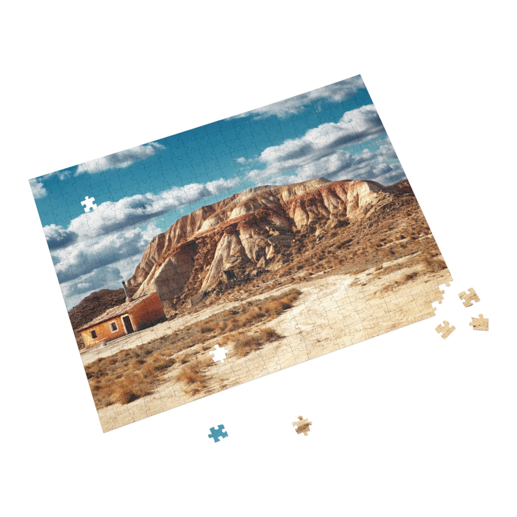 Shack by the Mountain Puzzle (96, 252, 500, 1000-Piece)