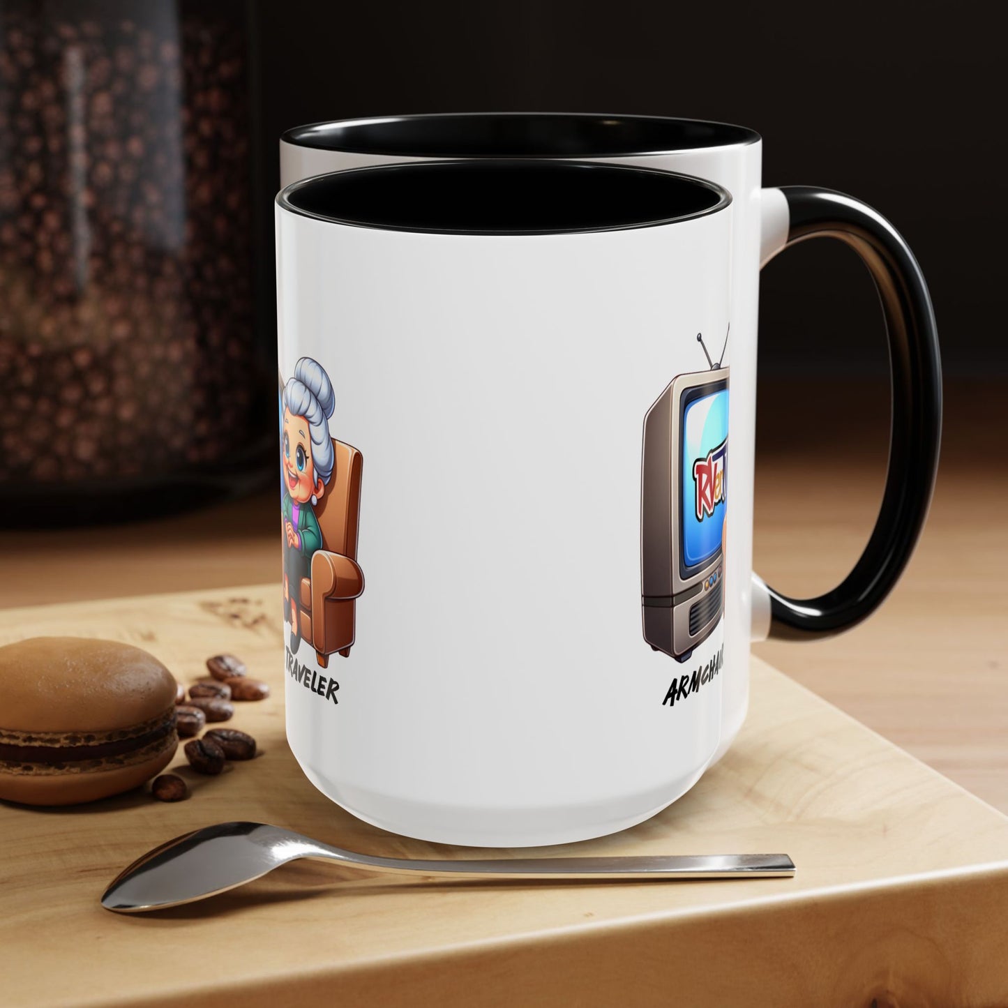 Armchair Traveler Grannie - Coffee Mug