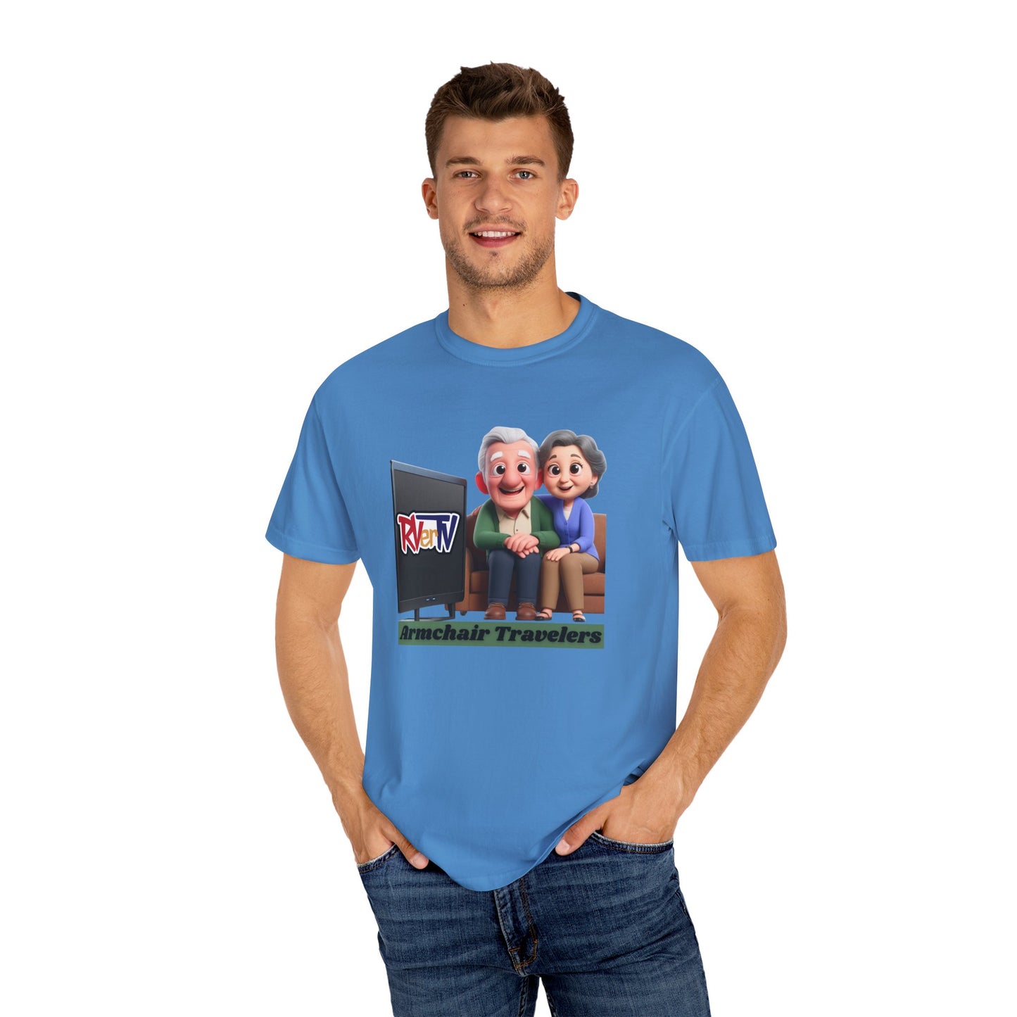 Armchair Travelers Couple - T-shirt