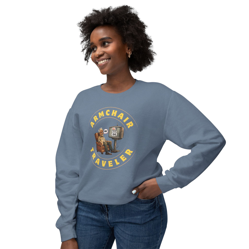 Armchair Traveler Grandpa - Sweatshirt (new design)