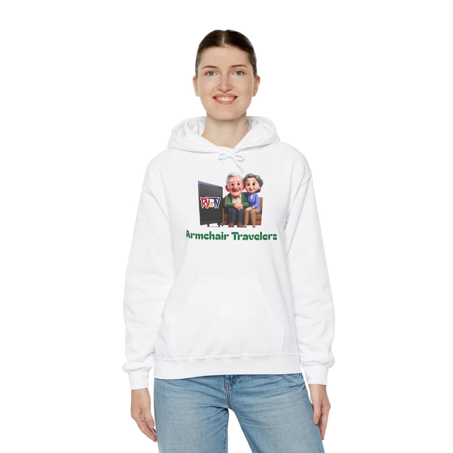 Armchair Travelers Couple - Sweatshirt Hoodie