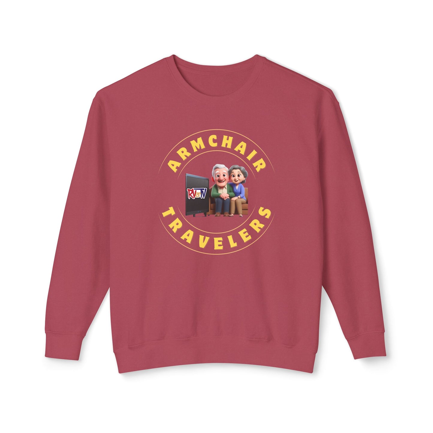 Armchair Travelers Couple - Sweatshirt (new design)